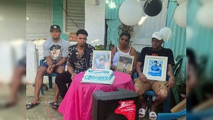 Familia de Ismael Ureña  clama justicia el día de su cumpleaños