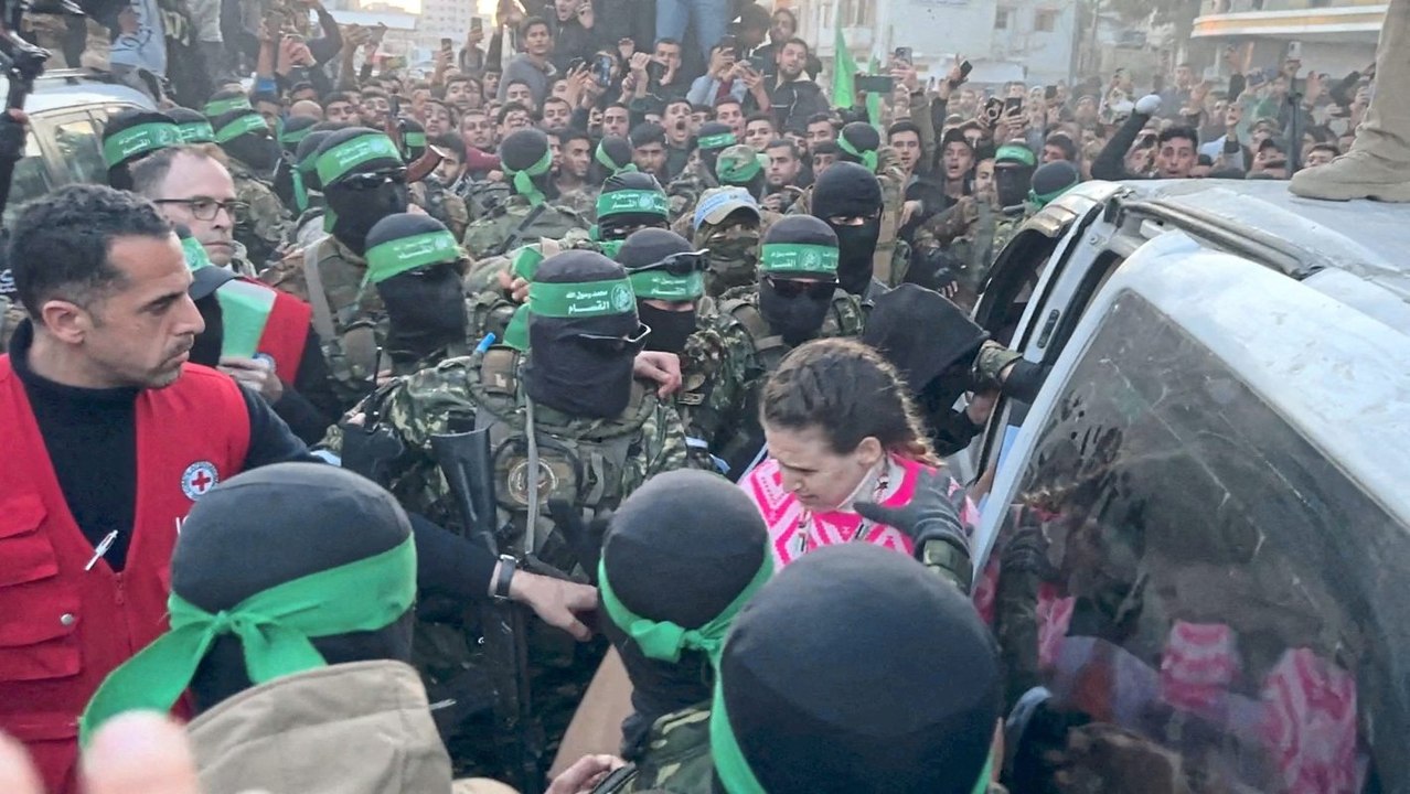 Endlich frei: Drei Hamas-Geiseln wieder in Israel