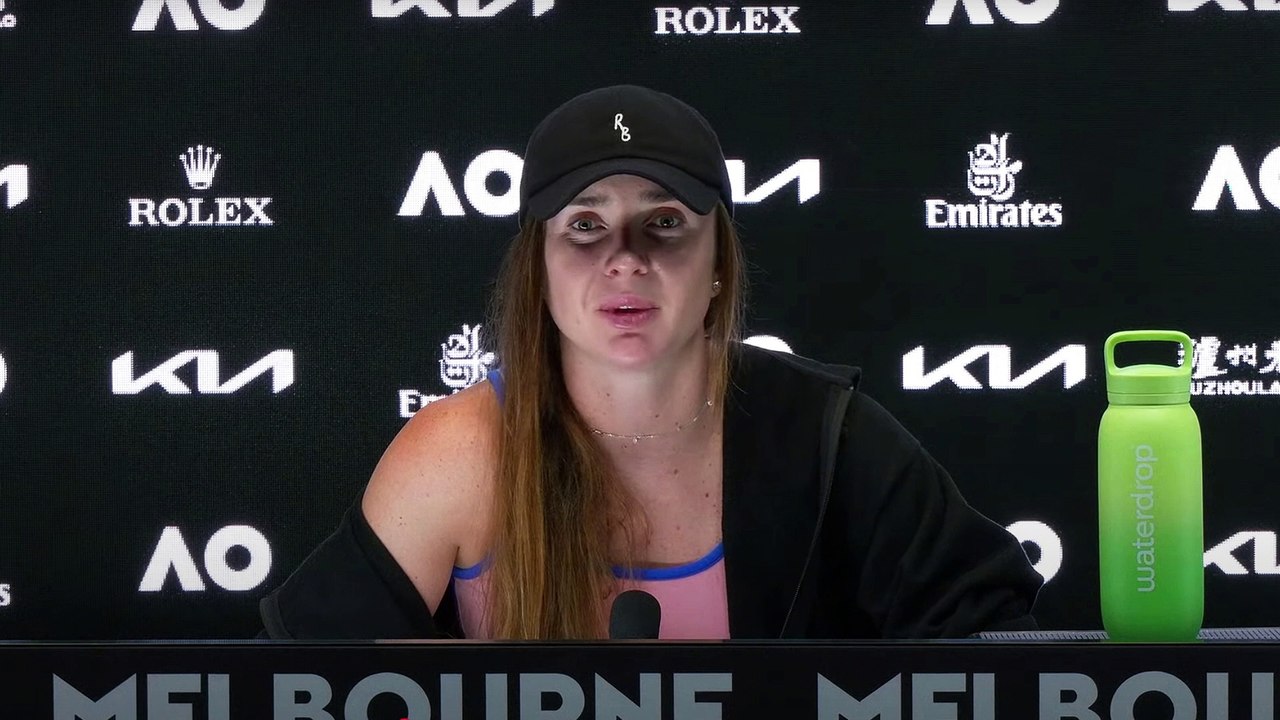 Tennis - Australian Open 2025 - Elina Svitolina in quarters : "It's a glimmer of light, a small victory for Ukrainians"