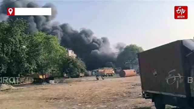 कानपुर में अग्निकांड ; केमिकल फैक्ट्री में एक के बाद फटे कई ड्रम, दमकलकर्मी समेत 6 लोग झुलसे
