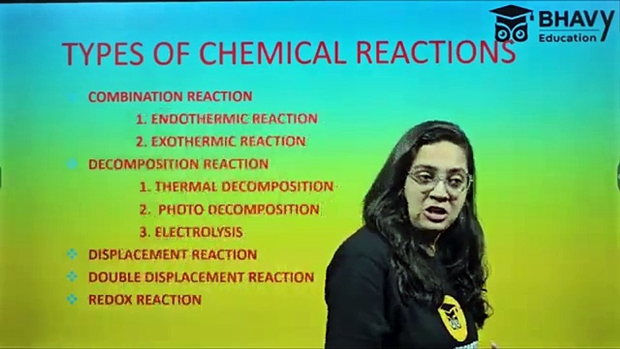 Class: 10th Subject: Science - Chemistry Chapter: Chemical Reactions and Equations (Chapter 1) (Part 4) Topics Covered By Dimple Mam - Types of Chemical Reactions Introduction  1.Combination reaction, Endothermic reaction, 3D Practical Exothermic reaction