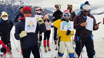 औली: विश्व हिम दिवस की धूम, 75 वर्षीय पद्म श्री मोहन सिंह गुंजियाल के मार्ग दर्शन में स्कियरों ने औली से प्लास्टिक मुक्ति का लिया संकल्प,