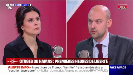Otages français du Hamas: "Nous allons nous battre jusqu'à la dernière heure pour qu'ils soient libérés", affirme Jean-Noël Barrot