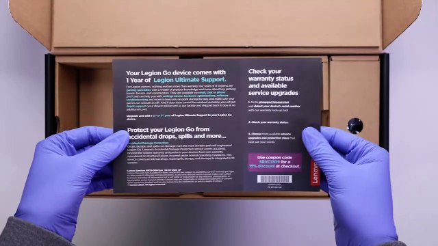 Lenovo Legion Go Unboxing - ASMR
