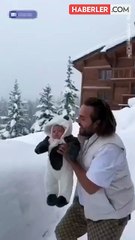 Bebeğini kar yığınına fırlatan milyarder babanın mal varlığına el konuldu