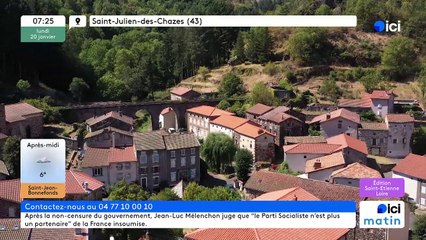 20/01/2025 - ici matin par ici Saint-Étienne Loire en vidéo
