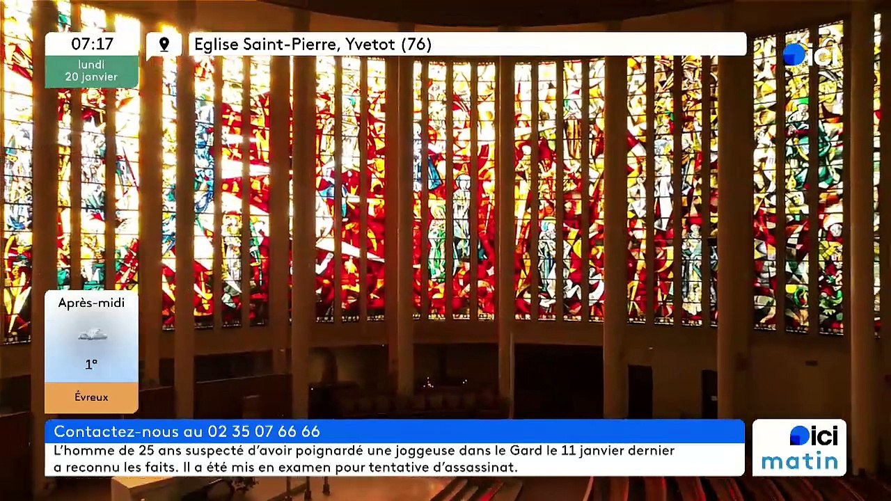 20/01/2025 - ici matin par ici Normandie (Seine-Maritime - Eure) en vidéo