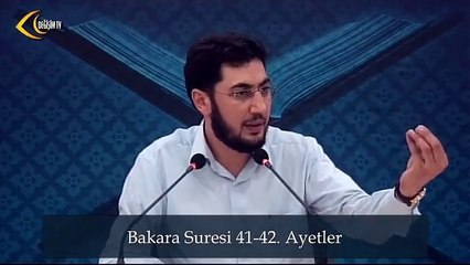 [20. Ders] Abdullah İmamoğlu İle Tefsîr-ul Furkân | Bakara Suresi 41-42. Ayetler