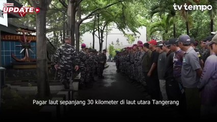 Tempo Eksplainer: Pagar Laut Tangerang, Upaya Mengkapling dan Sertifikasi Lautan