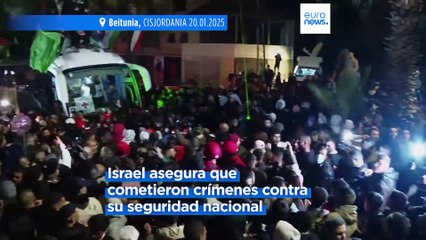 Israel libera a 90 presos palestinos en el segundo día del alto el fuego