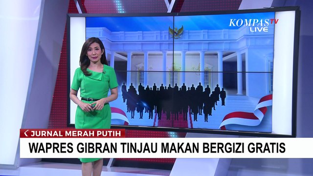 Momen Wapres Gibran Tinjau Makan Bergizi Gratis di SMAN 60 Jakarta, Disambut Antusias Siswa