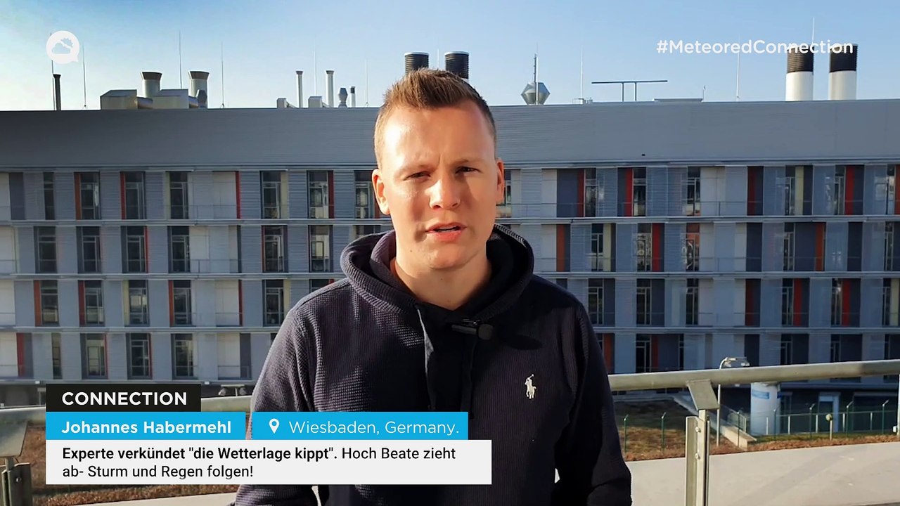 Experte verkündet 'die Wetterlage kippt'. Hoch Beate zieht ab- Sturm und Regen folgen!