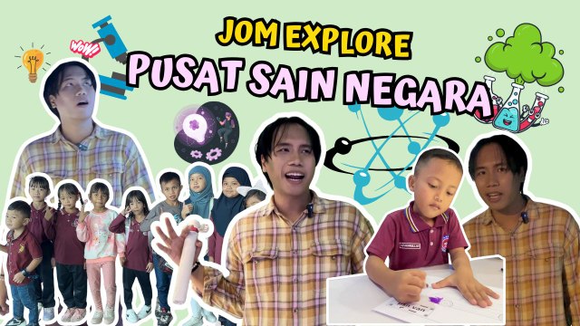 Misi Sains Hebat Adik-Adik Cilik di Pusat Sains Negara! | BK Xplorer | BINTANG KECIL