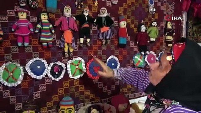 Aziziye köyünün kültür elçileri Koçak çifti, Yörük mirasını yaşatıyor