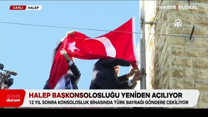 12 yıl sonra yeniden: Suriye'deki Halep Başkonsolosluğu açıldı