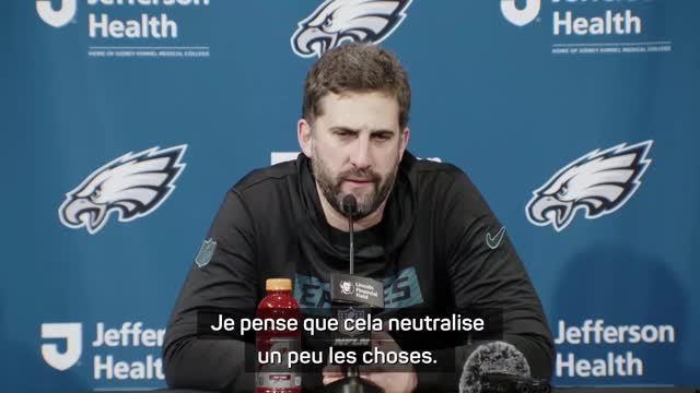 Eagles - Sirianni La neige a joué un rôle, mais nous avons trouvé une solution
