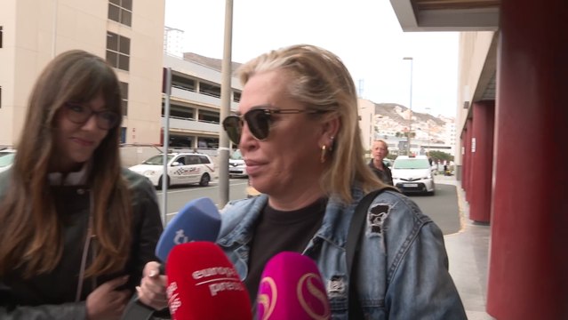 Belén Esteban, en el hospital de Gran Canaria: Estamos aquí como ellos harían con nosotros
