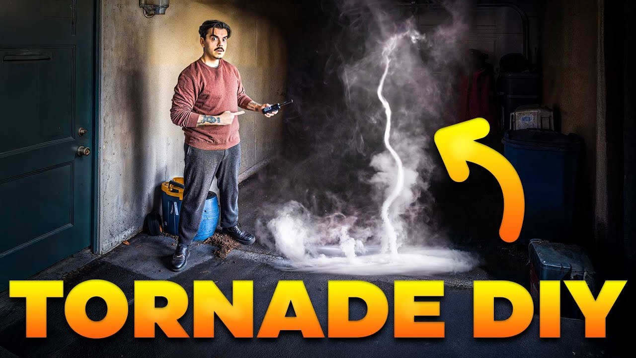J'ai recréé une tornade grâce aux VFX !