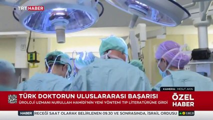 Türk doktorun uluslararası başarısı