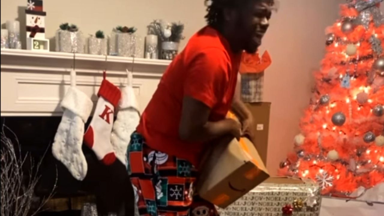 Secret Santa gift sparks hilarious reaction at...