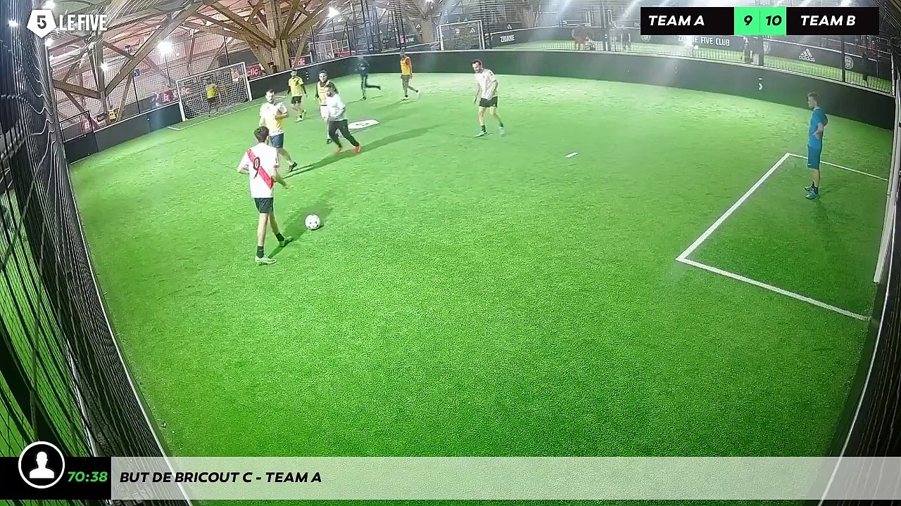 But de Bricout C - Team A