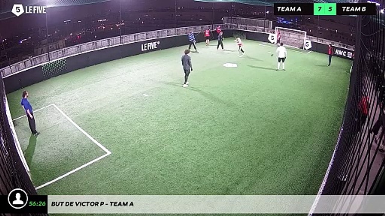 But de Victor P - Team A