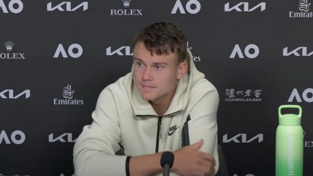 Tennis - Australian Open 2025 - Holger Rune : I will be smarter next time and wait off court