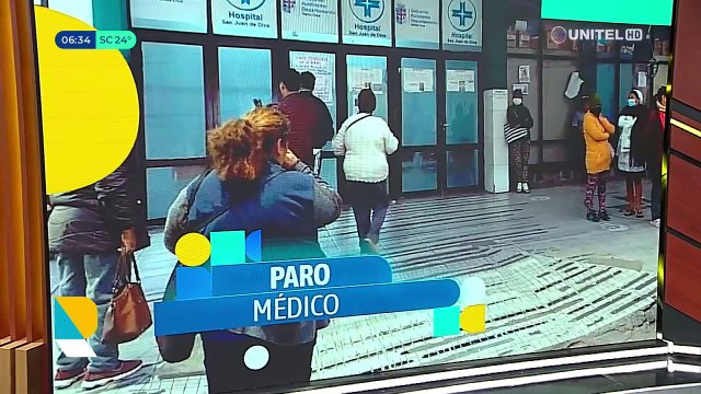 Santa Cruz inicia la semana sin atención médica; trabajadores de salud instalan paro de cinco días