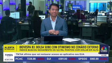 Ibovespa B3: bolsa renova otimismo com cenário externo; Mariana Almeida comenta