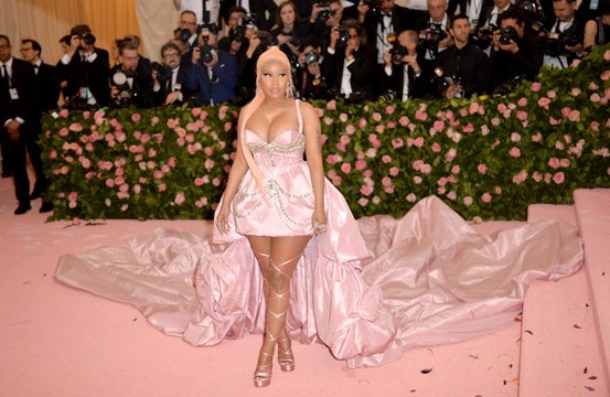 Nicki Minaj is calling Rihanna, Ariana Grande, Billie Eilish and Taylor Swift her 'fave girls'
