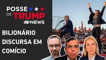 Elon Musk diz que vitória de Trump “é só o começo”; Neitzke, Marcus Vinícius e Deysi analisam