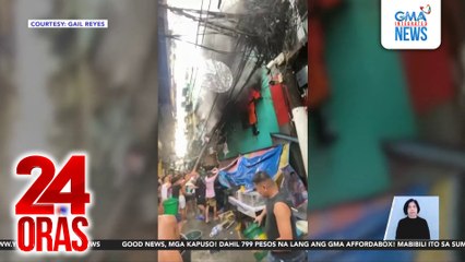 2 patay, 1 sugatan sa sunog na nangyari sa Pista ng Sto. Niño de Tondo sa Maynila | 24 Oras