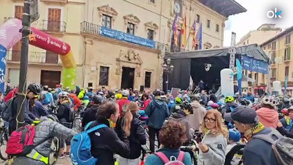 Más de 6.000 corredores toman Palma por la Diada Ciclista de Sant Sebastià