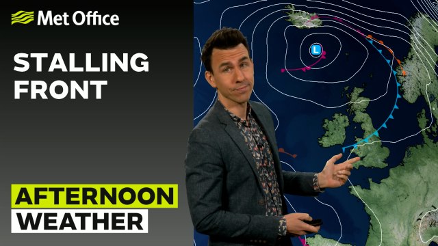 Met Office Afternoon Weather Forecast 20/01/25– Low cloud and drizzle