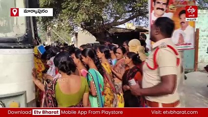 కూలీలకు ఆర్టీసీ బస్సులు - ప్రమాదాల నివారణకు పోలీసుల యత్నం