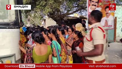 కూలీలకు ఆర్టీసీ బస్సులు - ప్రమాదాల నివారణకు పోలీసుల యత్నం