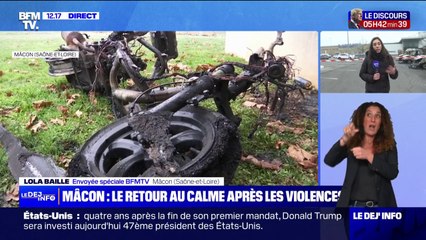 Mâcon: les versions s'affrontent après les violences urbaines qui ont endommagé trois bâtiments publics