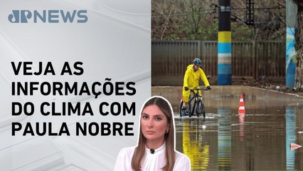 Áreas do Rio Grande do Sul têm alerta de perigo para chuva nesta segunda (20) | Previsão do Tempo