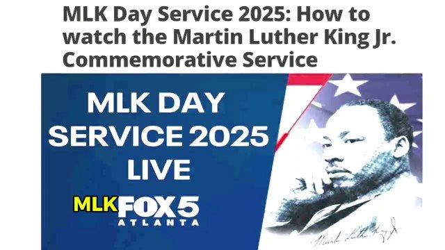 MLK Day Service 2025 | the Martin Luther King Jr. Commemorative Service #facts #mlk