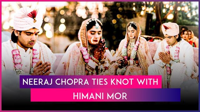 Olympic Medalist Neeraj Chopra Gets Married To Himani Mor