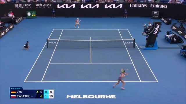 Open d'Australie - Swiatek beaucoup trop forte pour Lys