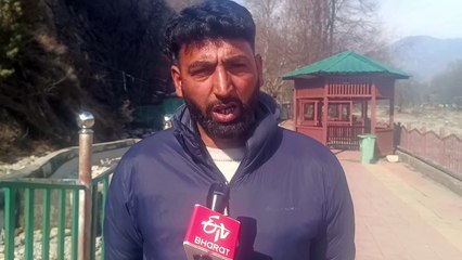 ترال۔۔ آری پل چشمہ سوکھ جانے سے پانی کی قلت