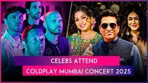 Sachin Tendulkar, Shreya Ghoshal, Mrunal Thakur & More Celebs Attend Coldplay’s Mumbai Concert 2025