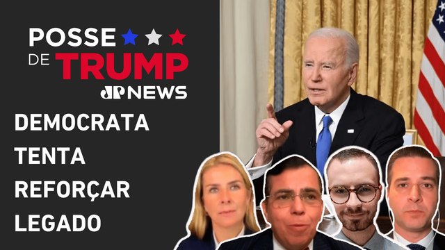 Biden anuncia perdões presidenciais em último dia no cargo; Neitzke, Deysi, Beraldo e Marcus opinam