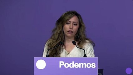 Podemos tacha a Trump de "delincuente" y de adoptar posiciones "expansionistas"