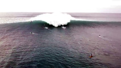 Rob Fowlie looses his board at the Cribbar