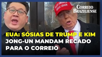 Sósia de Trump vai à posse e conta como é "ser o político"