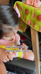 when your kid won't stop crying problem solved.