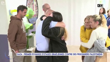JT du 20 janvier : Premier échange d'otages israéliennes contre des prisonniers palestiniens