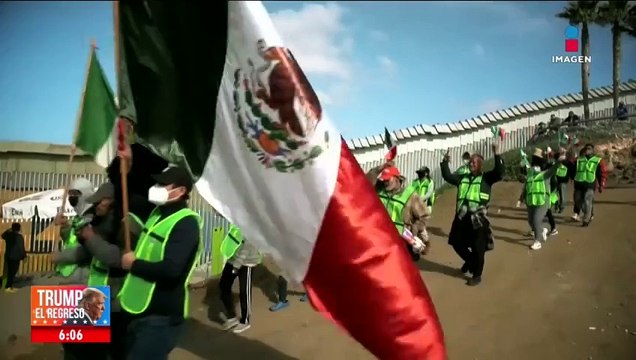 Activistas migrantes protestan contra las posibles deportaciones masivas